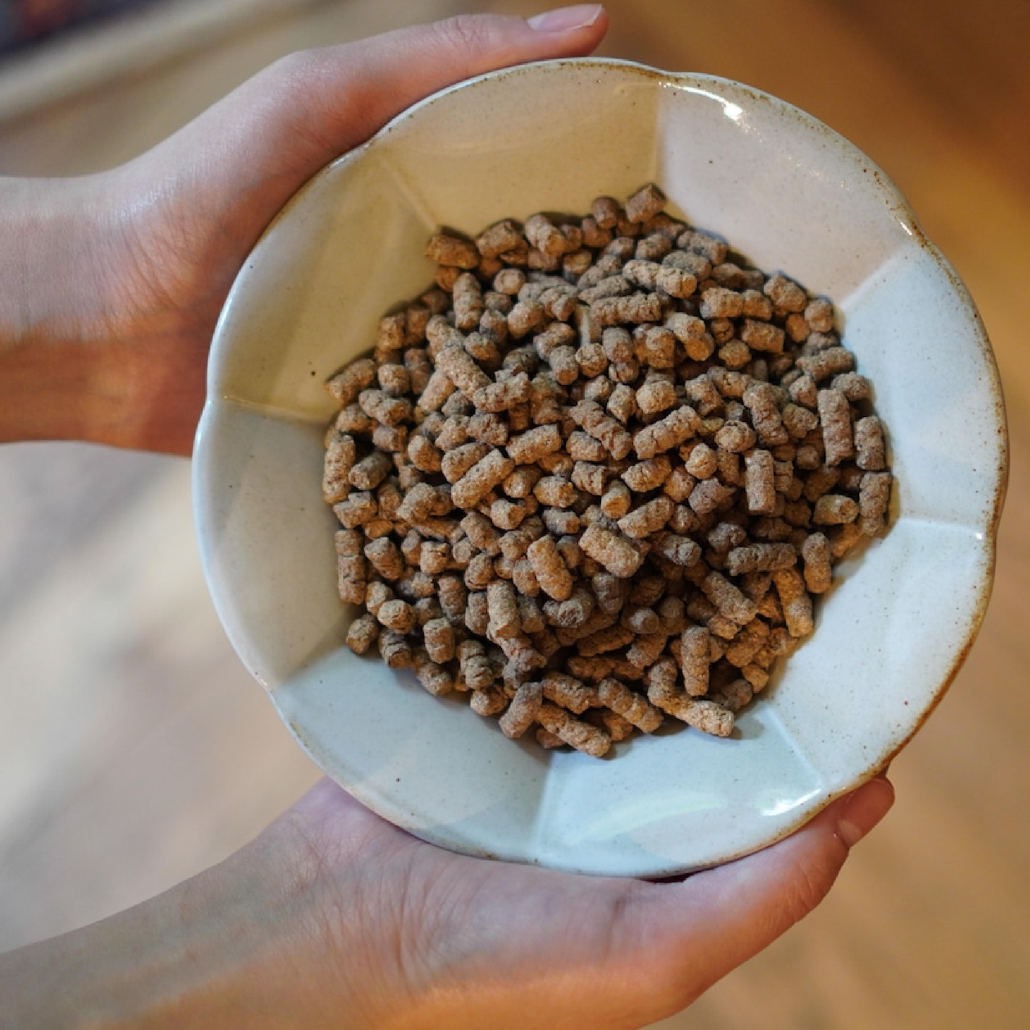 Hoippo - Dog Food / Cat Food 低溫製法寵糧,“選用日本金澤港季節性漁獲”選用當地季節性漁獲,讓愛寵能吃到最新鮮的漁獲所製成的寵糧!添加關注關節的『綠唇貽貝萃取物』,讓毛孩攝取營養同時,同時關注關節!使用60~80度緩慢烘烤有助於保留食材營養!